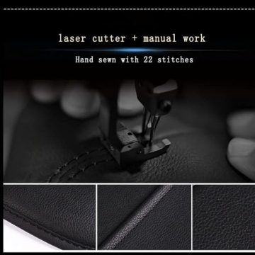 PU Leather Car SeatBack Organizer for Parents & Pet Owners