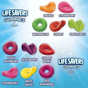 LIFE SAVERS Christmas Gummy Candy Gift Box for Holidays