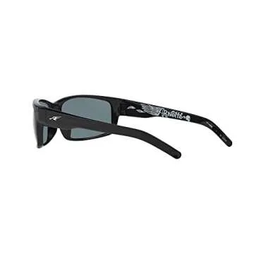 Arnette Unisex Sunglasses with Polarized Lenses 62MM