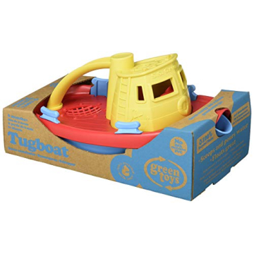 Green Toys Tugboat Eco-friendly Bath Toy for Kids