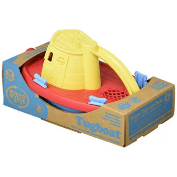 Green Toys Tugboat Eco-friendly Bath Toy for Kids