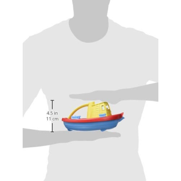 Green Toys Tugboat Eco-friendly Bath Toy for Kids