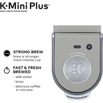 Keurig K-Mini Plus Coffee Maker - Compact Design