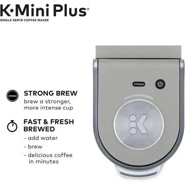 Keurig K-Mini Plus Coffee Maker - Compact Design