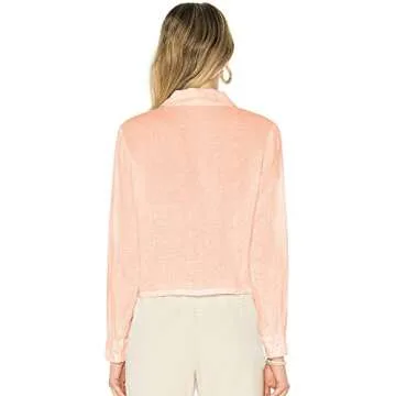 Stylish Women's Long Sleeve Linen Dress for Summer