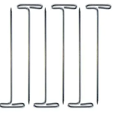 baotongle 70 PCS 2" Wig T-pins with Plastic Transparent Package Box, baotongle Wig T-pins for Holding Wigs and Hair Extensions on Wig Head Silver