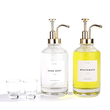 Molimoli Hand Bathroom Soap Dispenser Set - Stylish & Functional