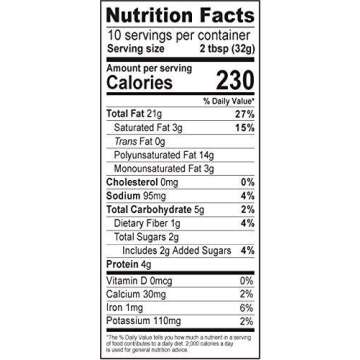 Wellnut Farms Walnut Butter - All Natural Walnut Butter Spread - Plant Based Omega 3 Nut Butter - Vegan, Keto Friendly, Gluten Free - Original (11 oz)