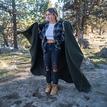 Arcturus Military Wool Blanket for Outdoor Comfort
