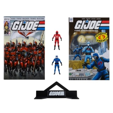 McFarlane Toys G.I. Joe Page Punchers Cobra Commander Figures