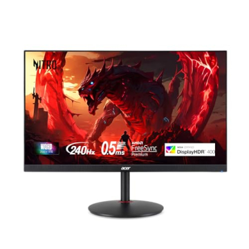 Acer Nitro 27" Gaming Monitor | 2560x1440 | 240Hz