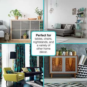 SoftTouch Caster Cups for Floor Protection - 4 Pack