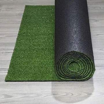 Artificial Grass Turf Rug for Pets and Gardens - 2'7" X 9'10"