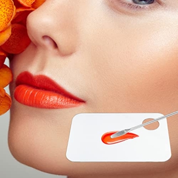 G2PLUS 2PCS Acrylic Cosmetic Palette for Makeup Blending