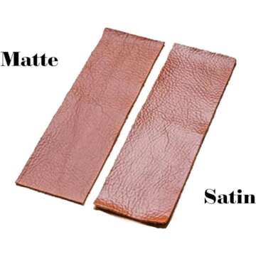 Angelus Matte Acrylic Finisher – Flexible Clear Coat for Leather Shoes, Bags, Jackets & Accessories, Matte Finish for Leather Craft & Restoration. No. 620-4 fl oz