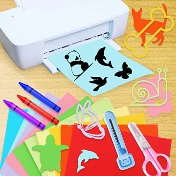 SANNIX 200 Sheets Colored Printer Paper for Crafting