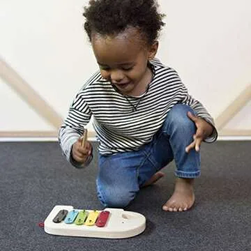 Petit Collage Jumbo Wooden Xylophone for Kids