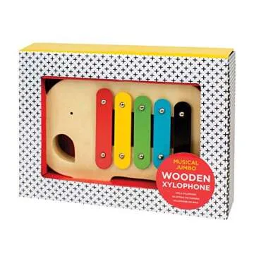 Petit Collage Jumbo Wooden Xylophone for Kids