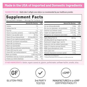 NatureWise Biotin Supplement for Hair Skin and Nails