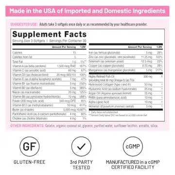 NatureWise Biotin Supplement for Hair Skin and Nails