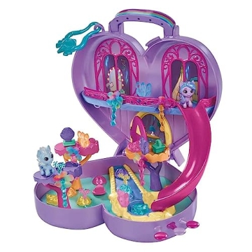 My Little Pony Mini World Magic Compact Creation Bridlewood Forest Toy, Buildable Playset with Izzy ...