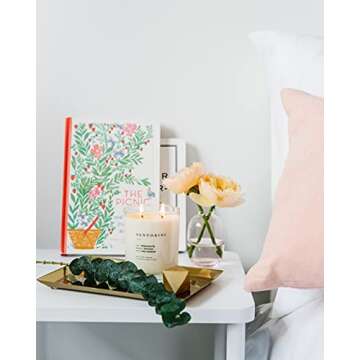 Luxury Brooklyn Santorini Candle - 70 Hour Burn & Vegan