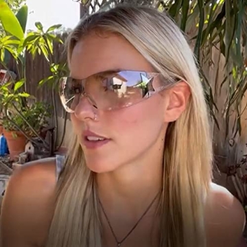 Trendy Rimless Y2K Sunglasses for All Styles