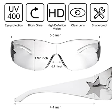 Trendy Rimless Y2K Sunglasses for All Styles