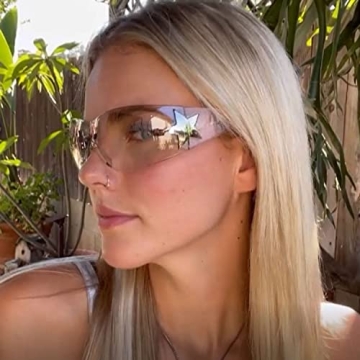 Trendy Rimless Y2K Sunglasses for All Styles