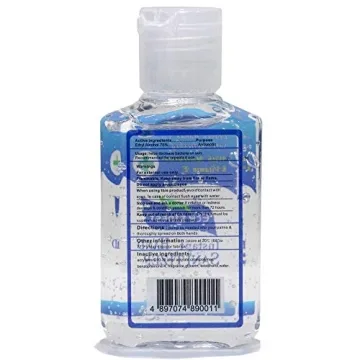 Eco Finest Travel Hand Sanitizer Gel, 5-Pack for Quick Clean