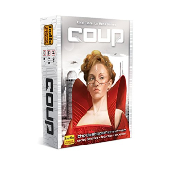 Coup: Fun Bluffing Game for Family & Friends - 2-6 Players!