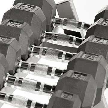 XMARK 3-Tier Dumbbells Storage Rack for Efficient Organization