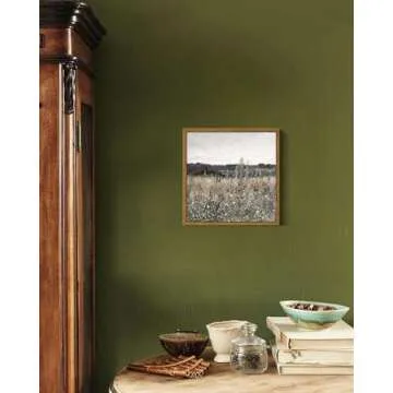 InSimSea Vintage Floral Canvas Wall Art 9x9