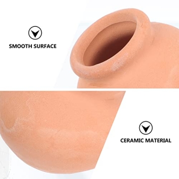 Mini Clay Pots for Succulents and Cacti - 12pcs Set