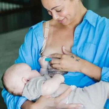 Color-Changing Nipple Shields by CERES CHILL - Colored When Cool, Clear When Worn (24MM)