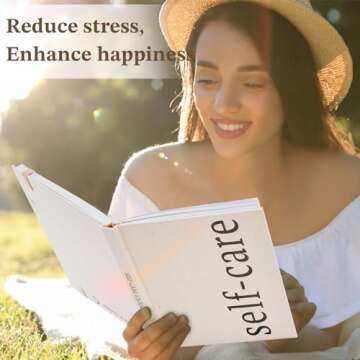 5 MINUTES A DAY Self-Care Journal – 91 Days Daily Reflection Notebook – Mental Health Journal, Anxiety & Guided Journal for Women & Men, Meditation & Mood Log, A5 (Beige)