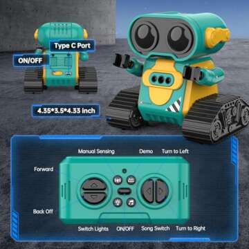 Hamourd Electronic Pets Robot - Fun & Interactive Toy