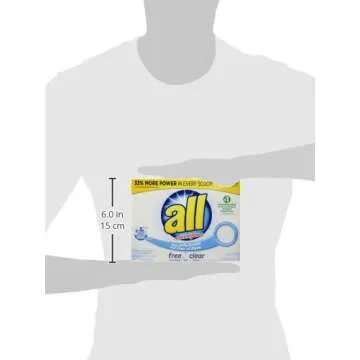 All Powder Laundry Detergent Free Clear for Sensitive Skin