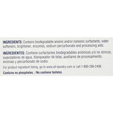 All Powder Laundry Detergent Free Clear for Sensitive Skin