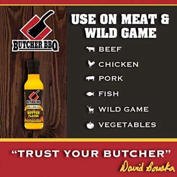 Butcher BBQ Grilling Oil Butter - Award Winning Cooking Oil