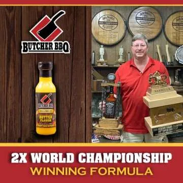 Butcher BBQ Grilling Oil Butter - Award Winning Cooking Oil