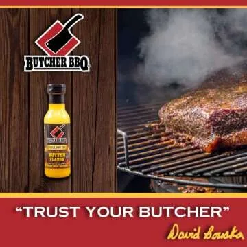 Butcher BBQ Grilling Oil Butter - Award Winning Cooking Oil