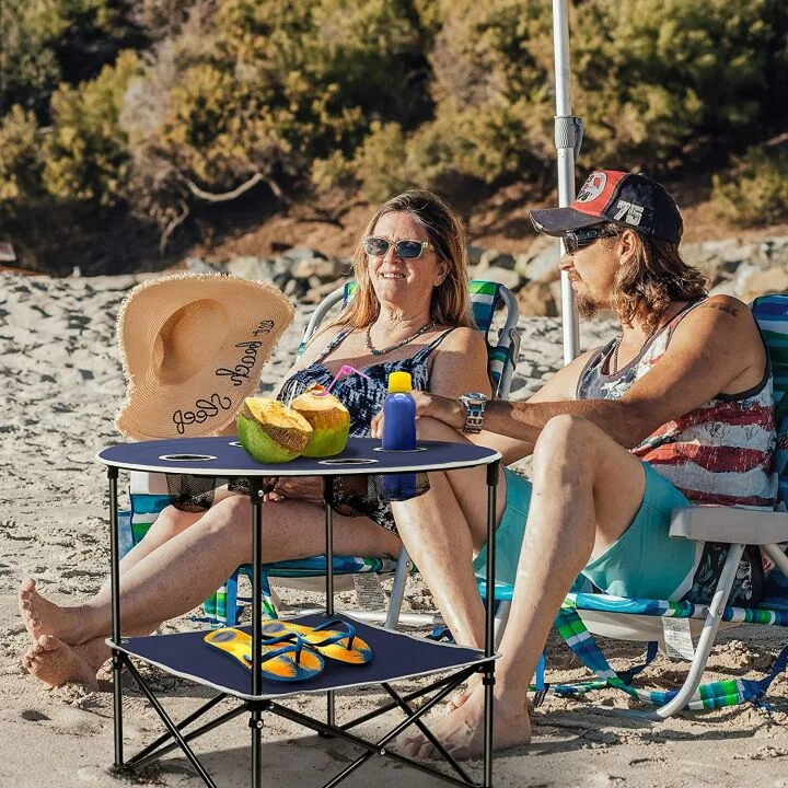 LESES Portable Picnic Table for Outdoor & Camping