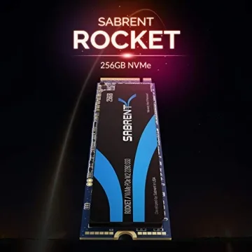 SABRENT 256GB Rocket NVMe PCIe M.2 2280 Internal SSD High Performance Solid State Drive (SB-ROCKET-256)