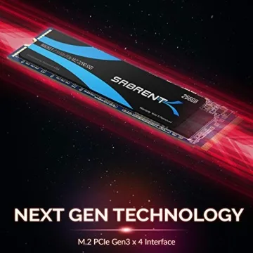 SABRENT 256GB Rocket NVMe PCIe M.2 2280 Internal SSD High Performance Solid State Drive (SB-ROCKET-256)