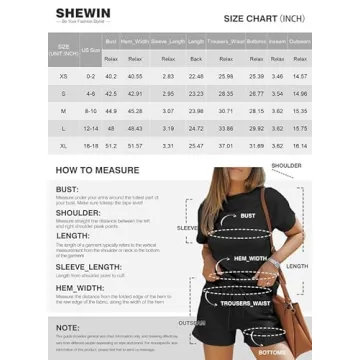 SHEWIN Women 2 Piece Outfits Sweat Set 2025 Casual Short Sleeve Summer Tee Shirts Matching Lounge Shorts Sets Cozy Pajamas Tracksuit Loungewear Sweatsuit Brown M