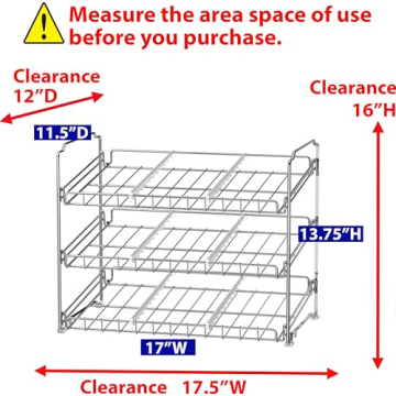 Optimize Your Pantry with Simple Houseware Can Rack