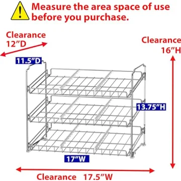 Optimize Your Pantry with Simple Houseware Can Rack