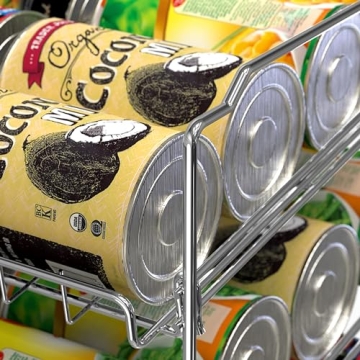 Optimize Your Pantry with Simple Houseware Can Rack