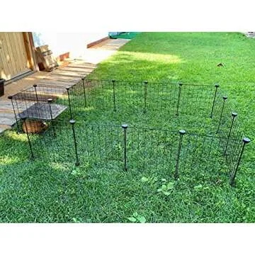 LANGXUN Rabbit Run & Puppy Pen: Safe Pet Playpen